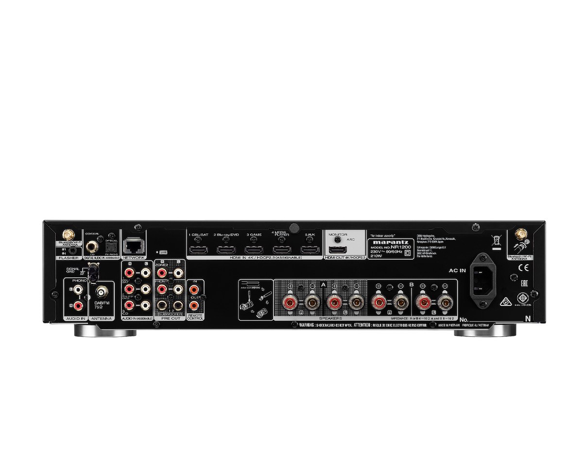 Stereo Netzwerk Receiver Marantz NR1200 im Slim Design
