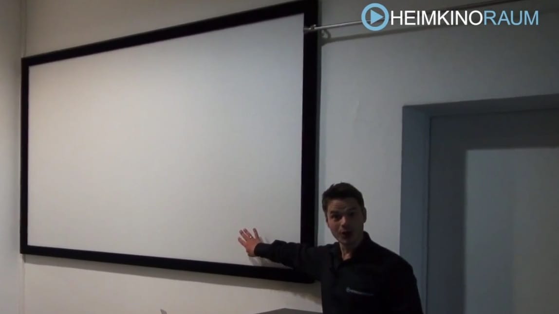 Heimkino Rahmenleinwand HEXM Dragon Frame