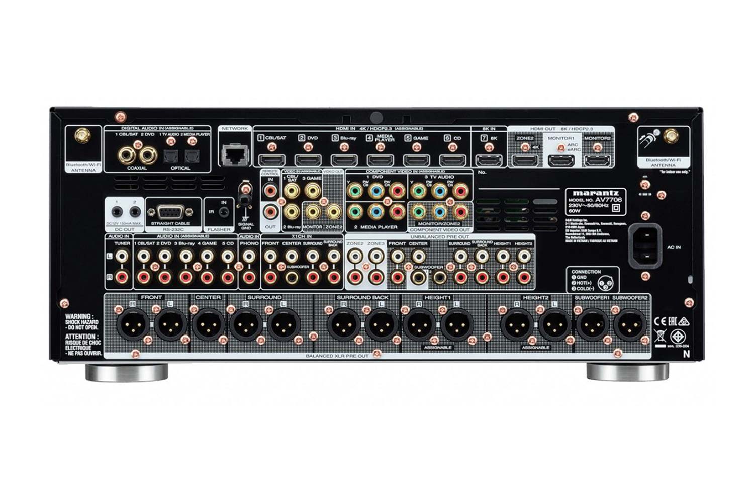 AV-Vorverstärker Marantz AV7706 - HEIMKINORAUM Edition