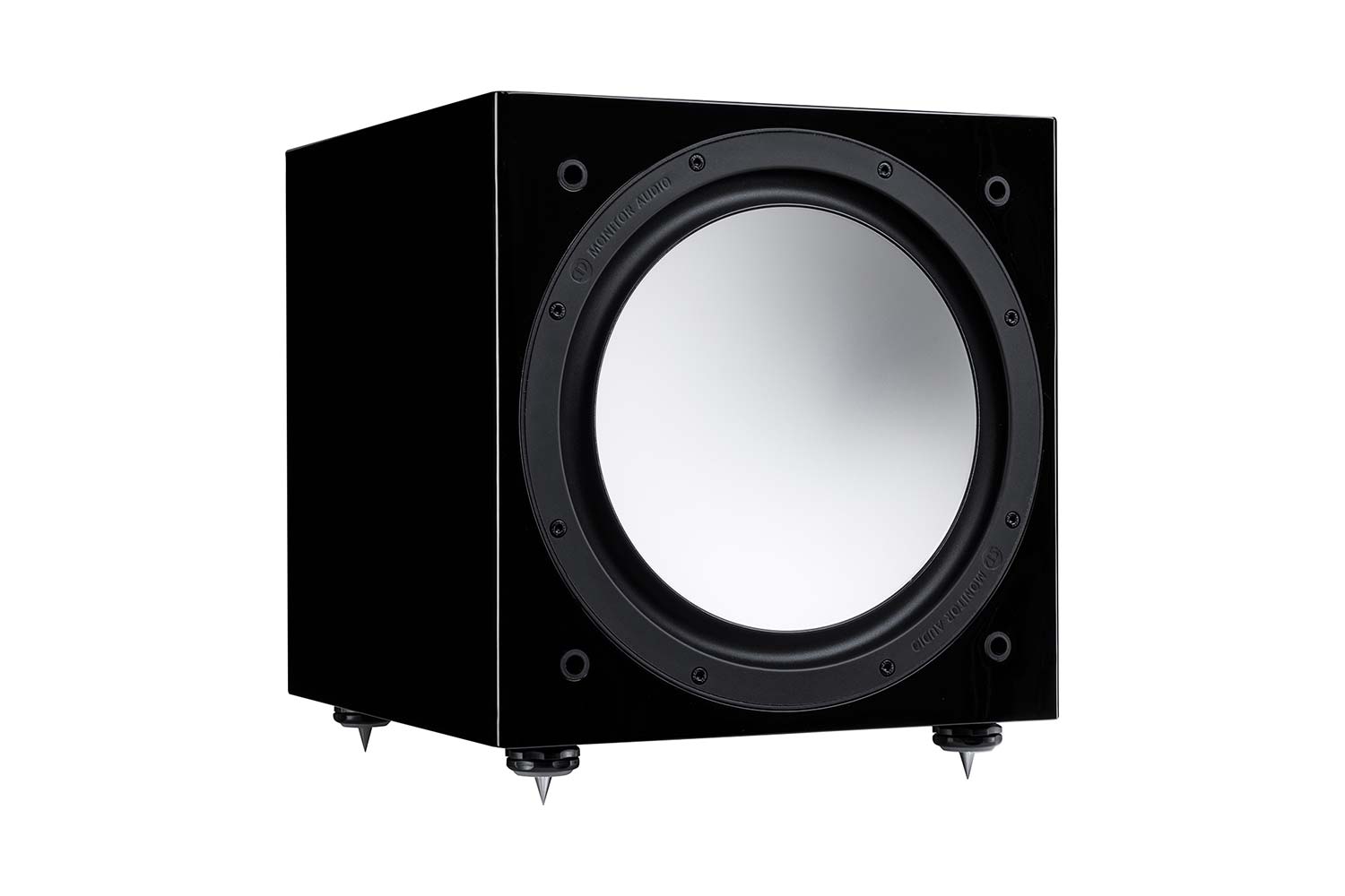 Monitor Audio Silver W-12 Serie 6G Subwoofer hochglanz schwarz