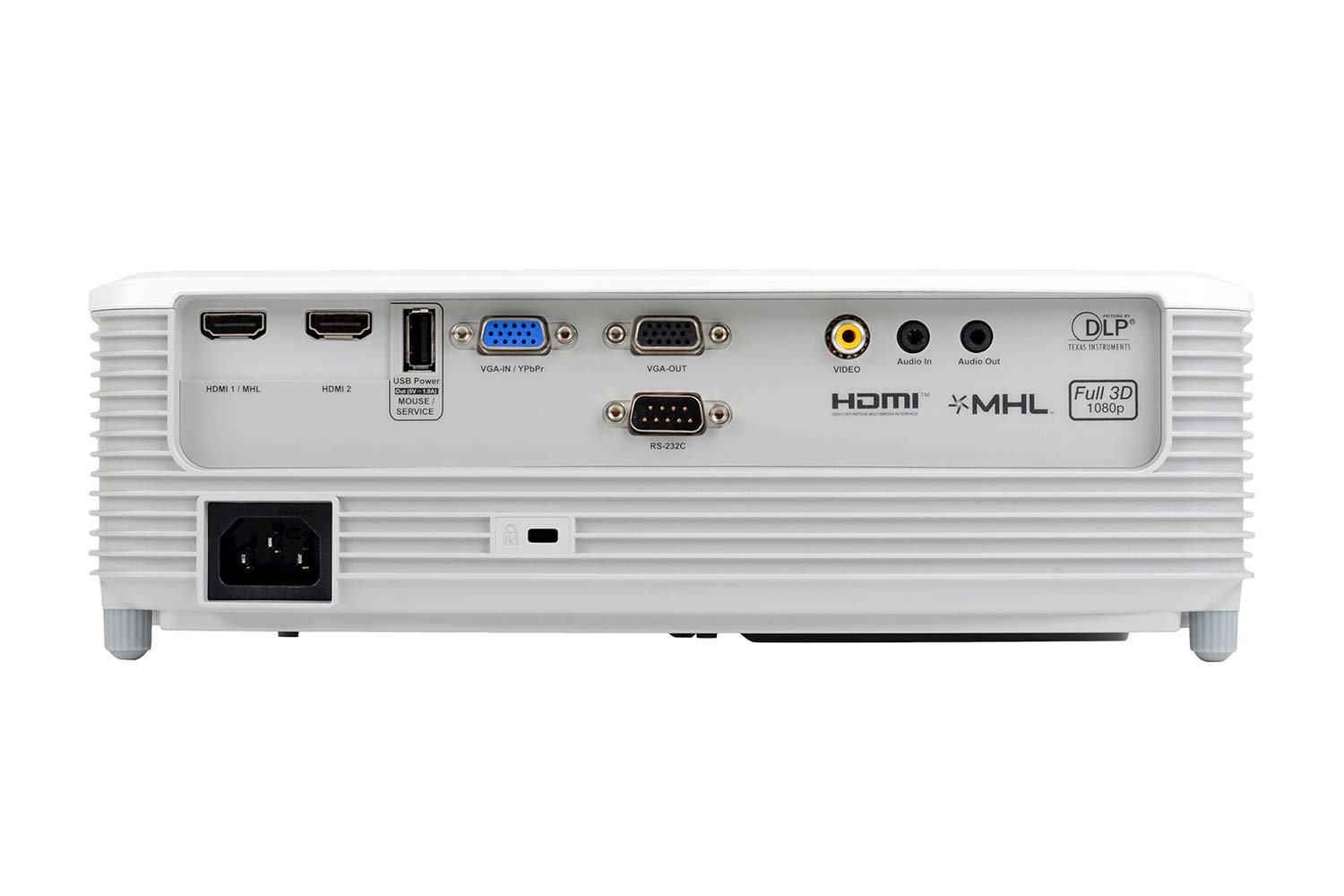 Optoma HD28i - 4K FullHD 3D Beamer hinten