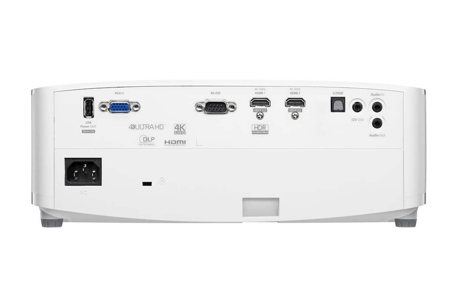 Optoma UHD35 - 4K UltraHD HDR 3D Beamer hinten