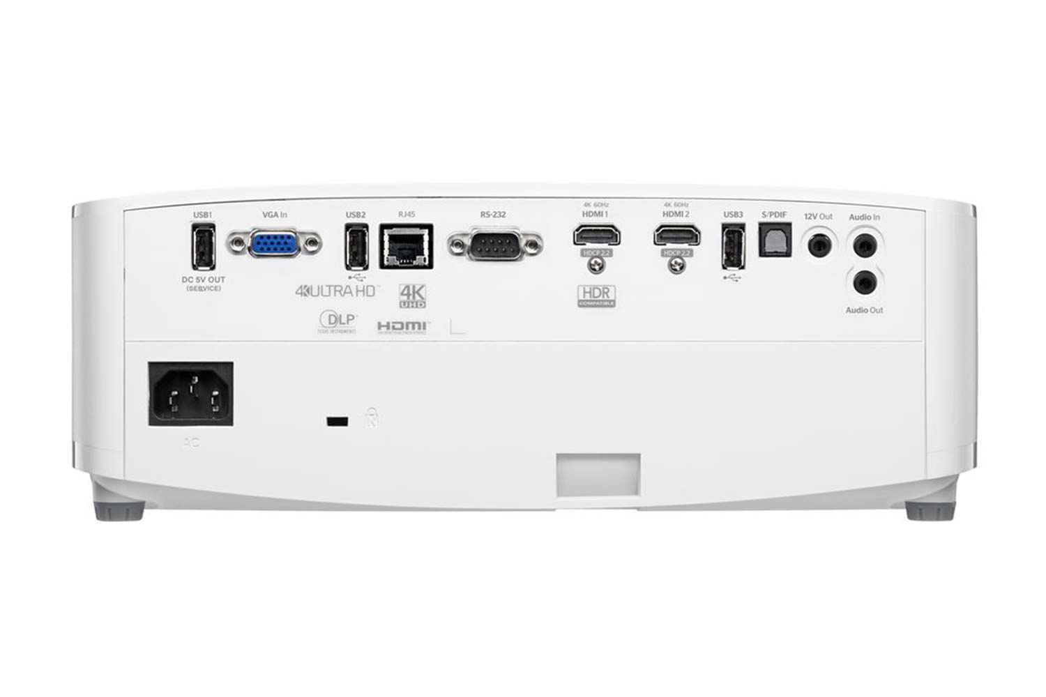 Optoma UHD55 4K HDR Beamer anschlüsse