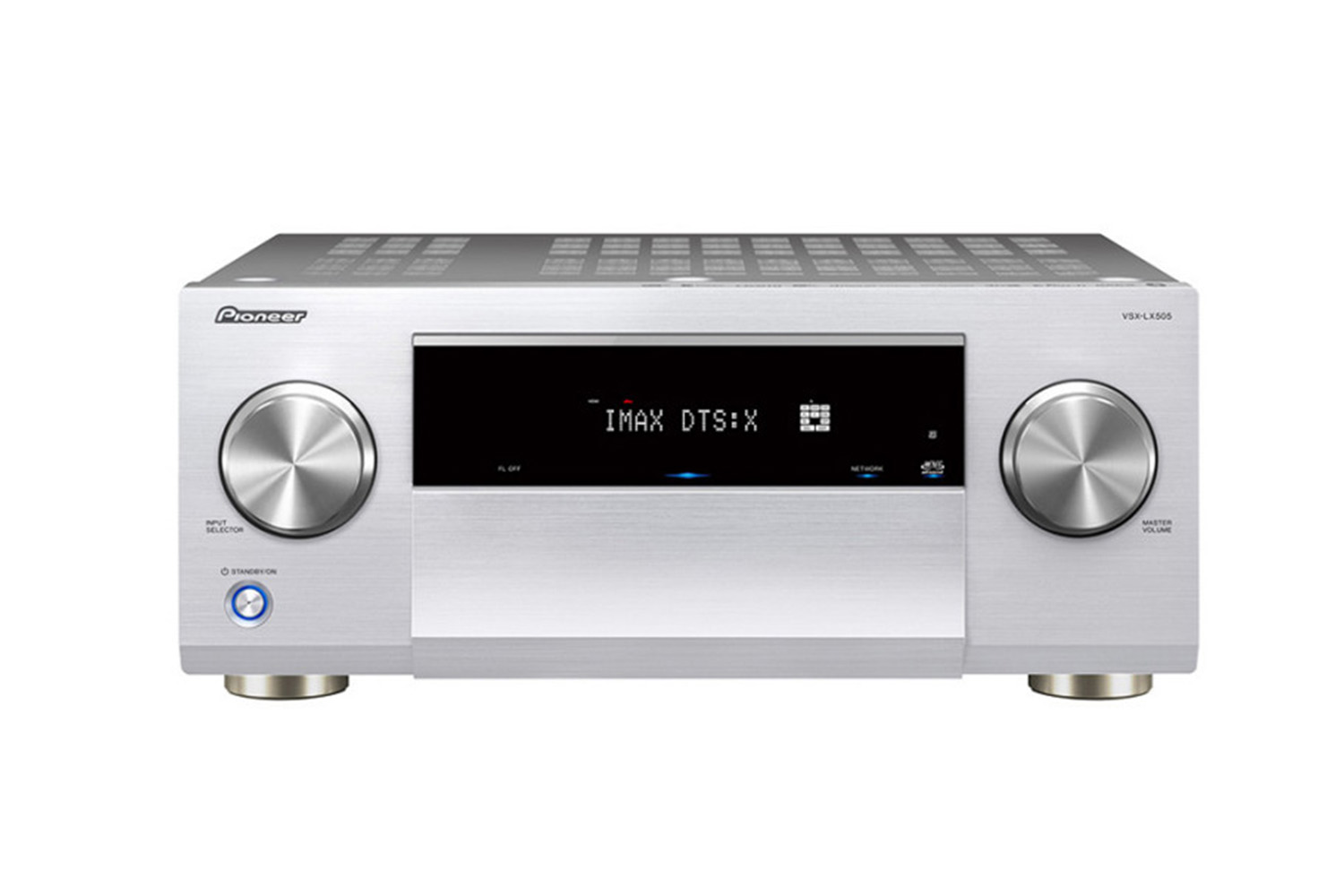 Pioneer VSX-LX505 Front geschlossen silber