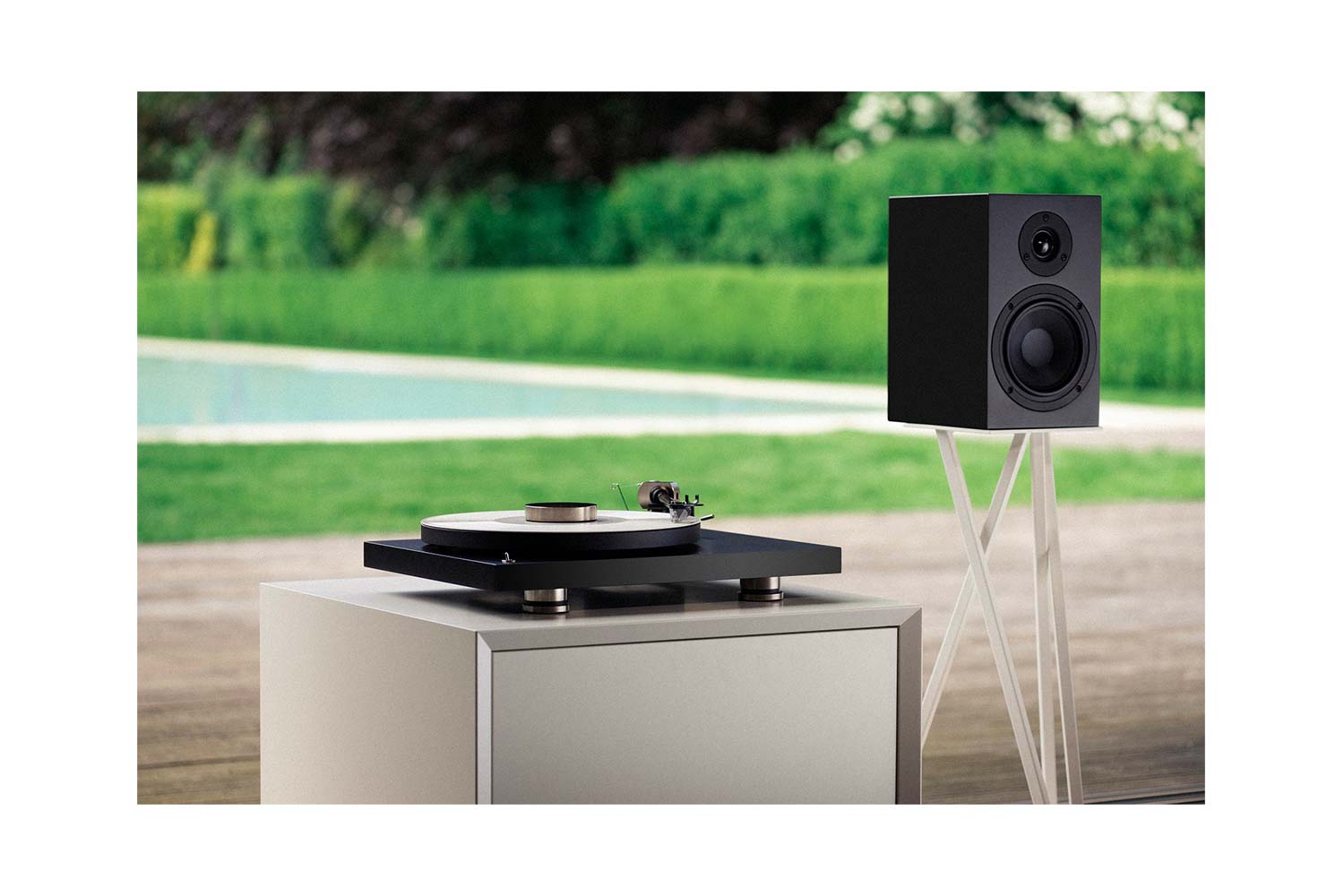 Pro-Ject Debut PRO Plattenspieler Gartenintegration 3.0