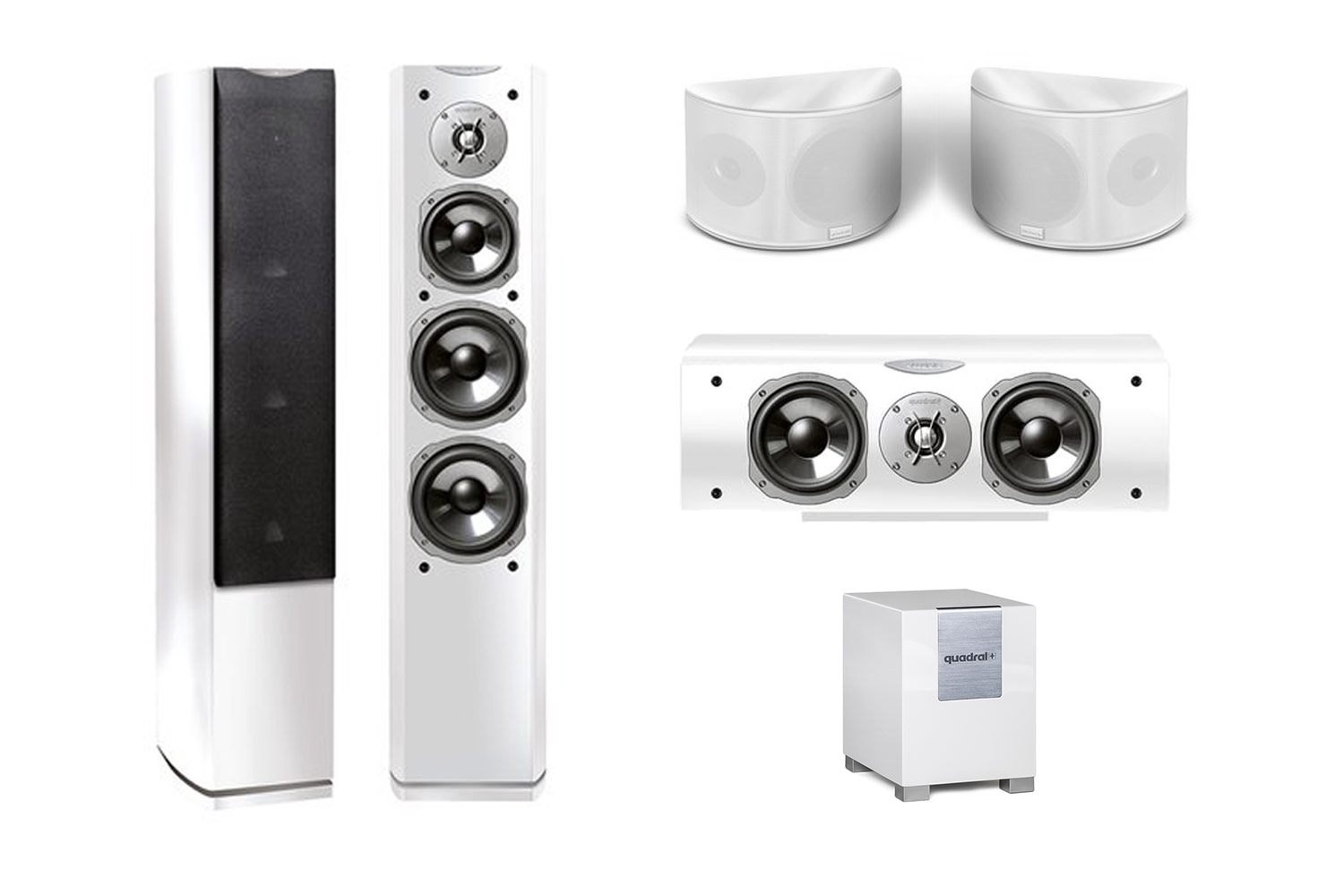 quadral Ascent Set mit Dipol Back Surround Lautsprechern