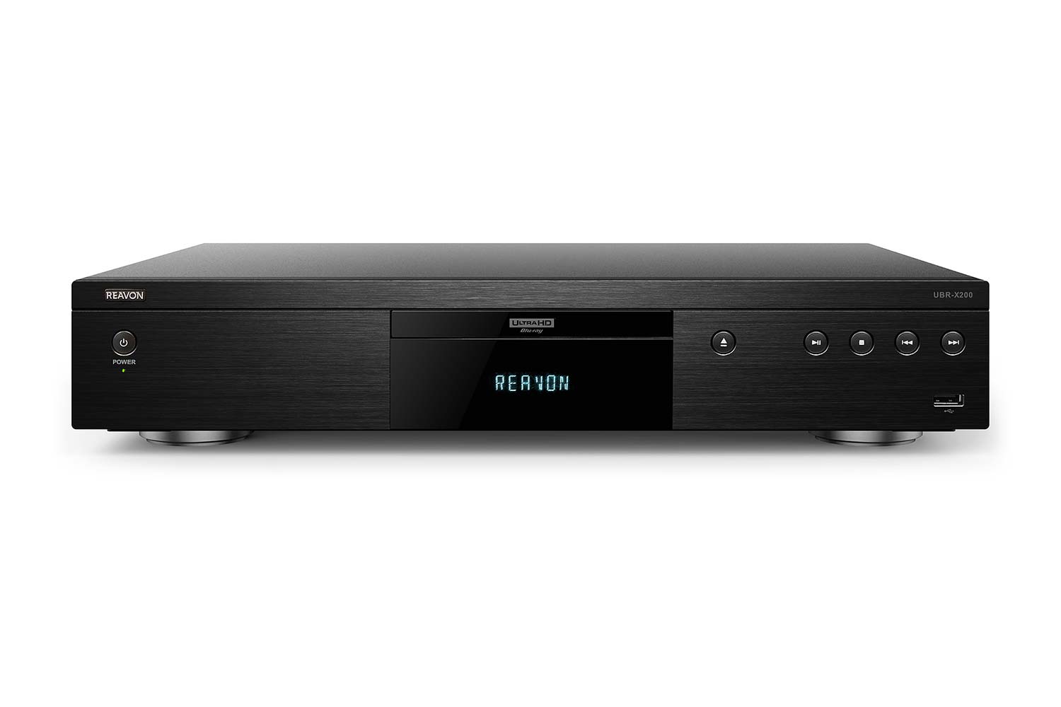 Reavon UBR-X200 4K Blu-Ray Player front - slide