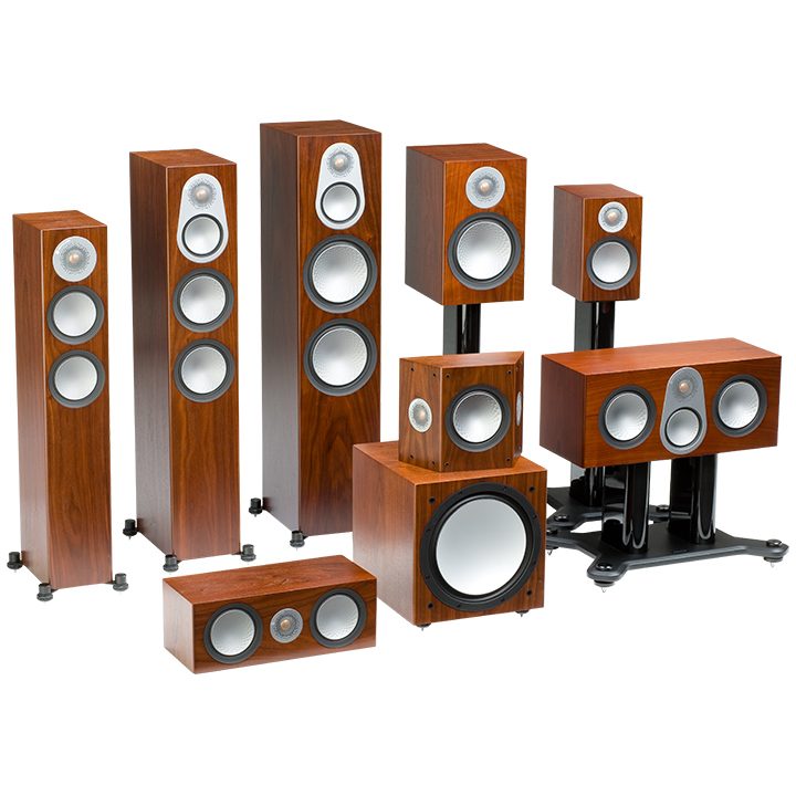 Dolby Surround Monitor Audio Silver