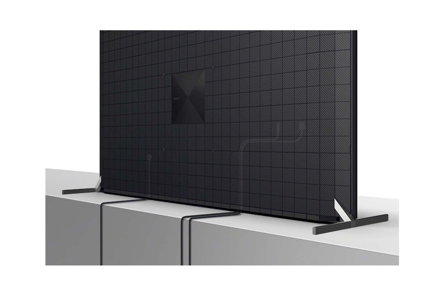 Sony Z9J Fernseher hintenansicht anschlüsse