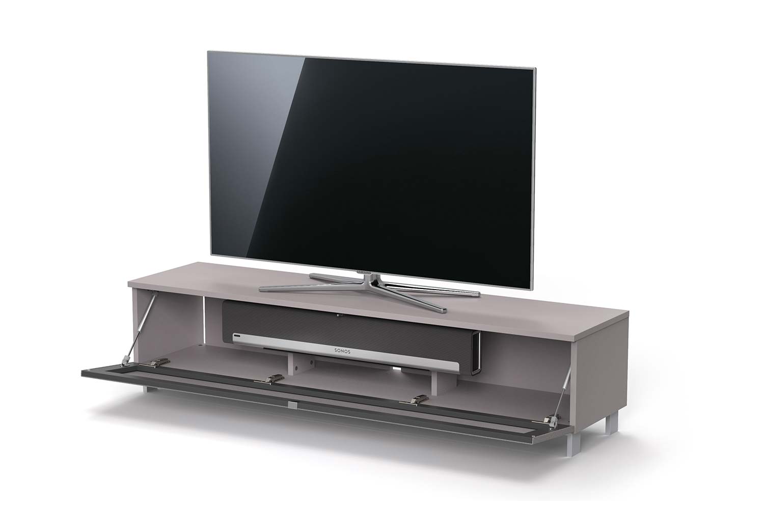 Spectral Just-racks 1604 Lowboard front mit soundbar 