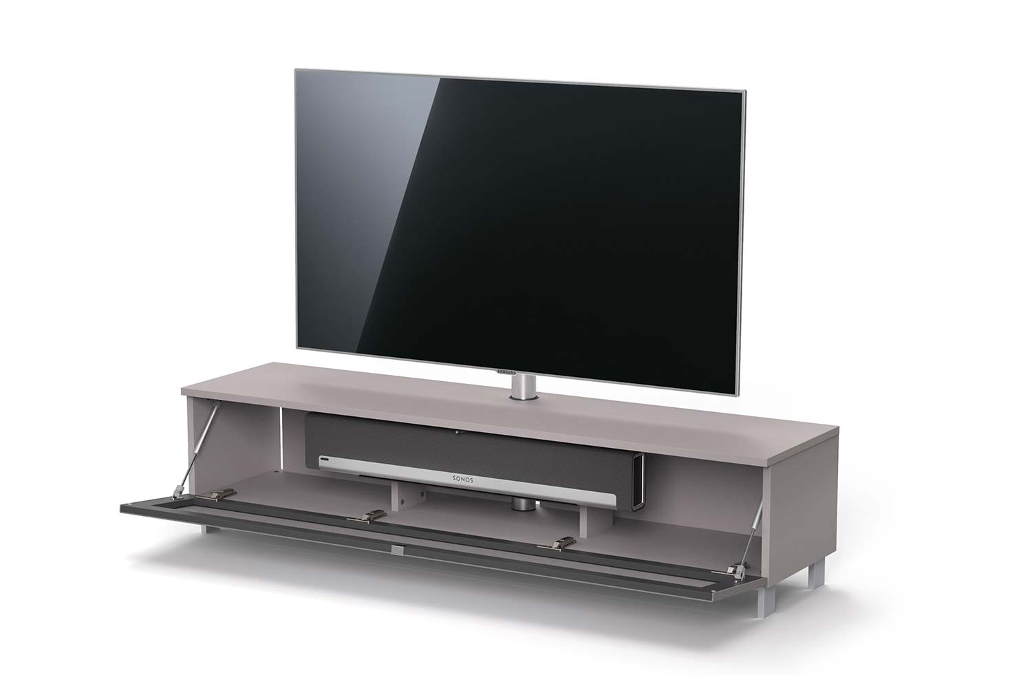 Spectral Just-racks 1604 Lowboard front mit soundbar