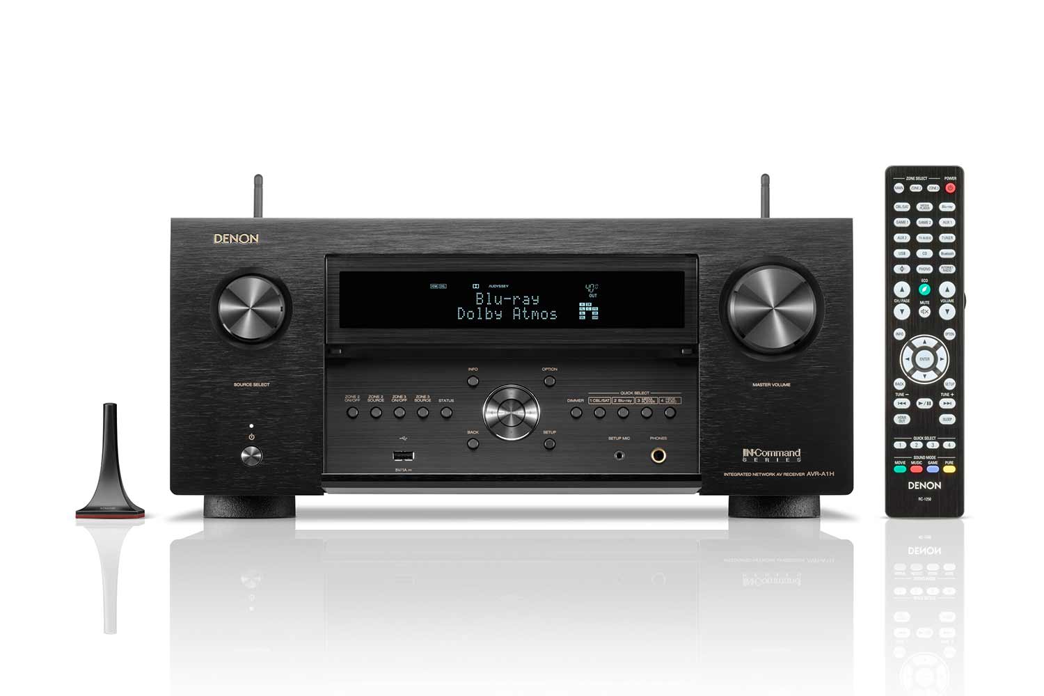 Denon AVC-A1H Front offen schwarz