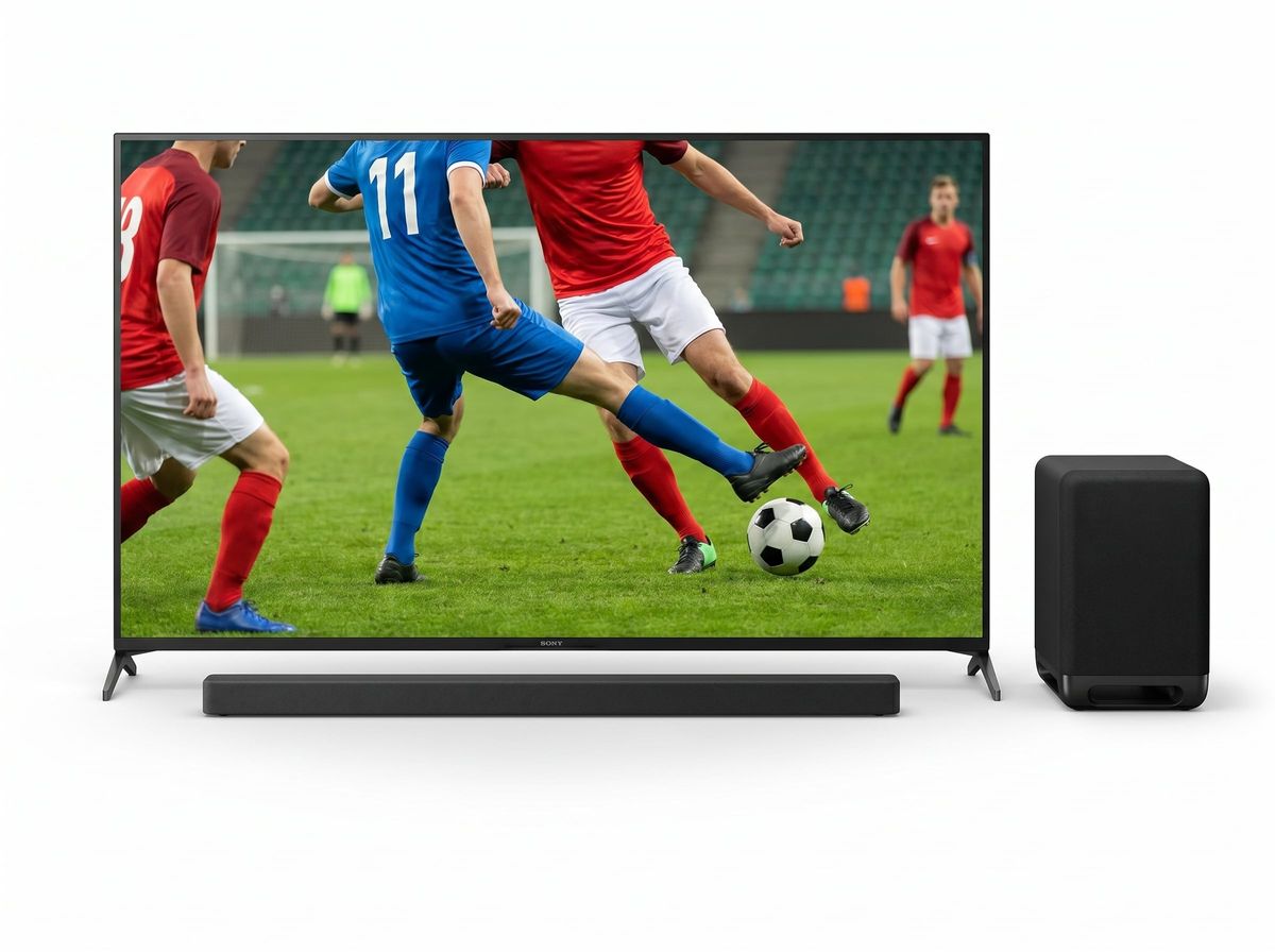 Set: Sony BRAVIA 8 II 4K OLED TV + Theatre Bar 9 Soundbar + SA-SW5 Wireless Subwoofer