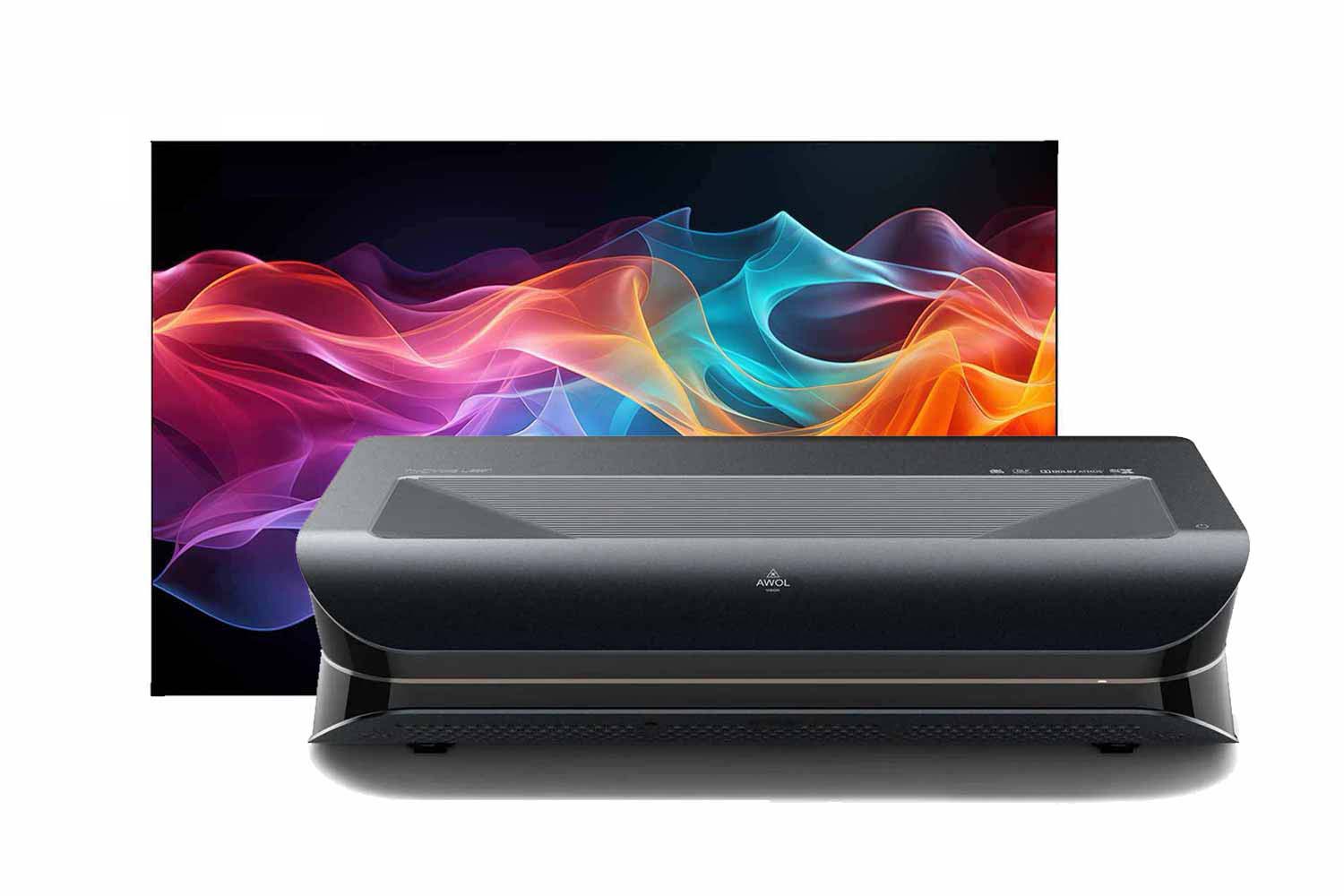 Set Angebot - Laser TV + Leinwand