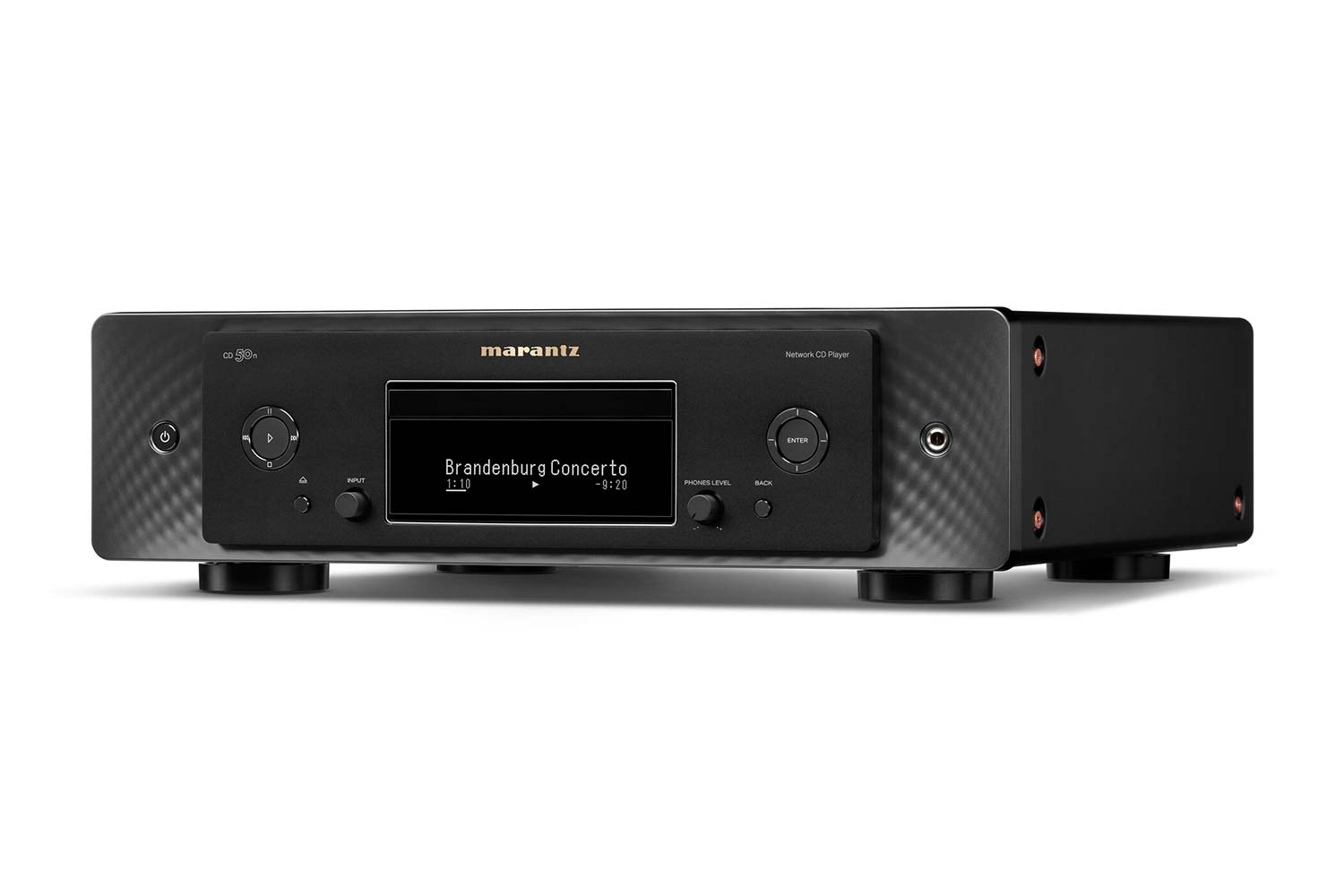 Marantz CD 50n rechte Seite schwarz