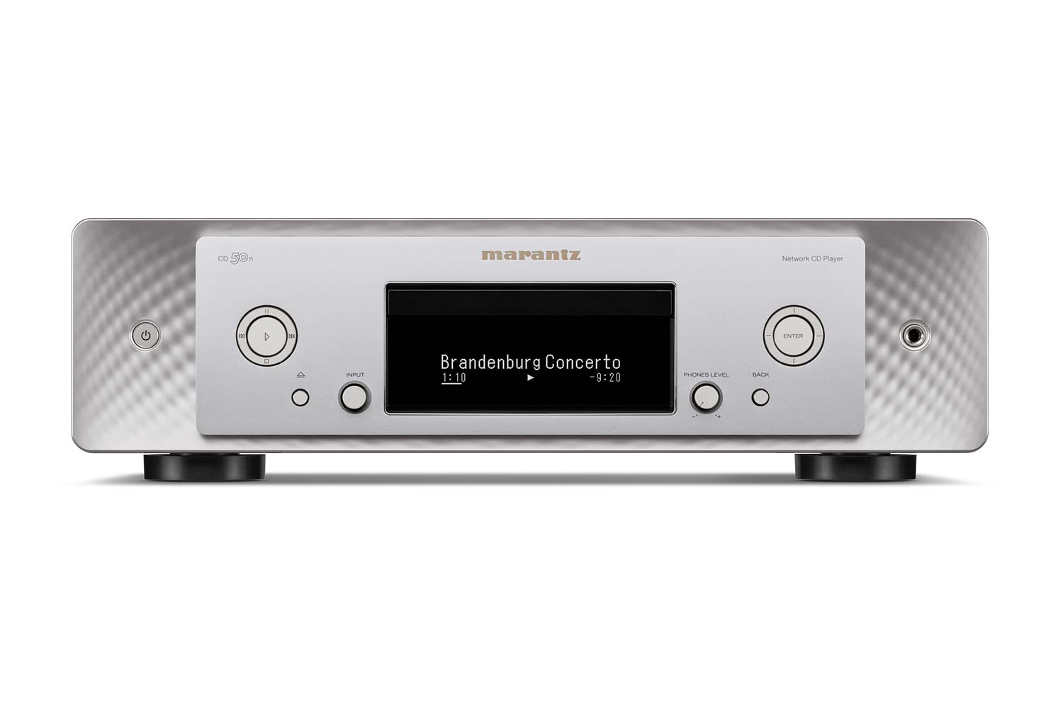 Marantz CD 50n Front silber