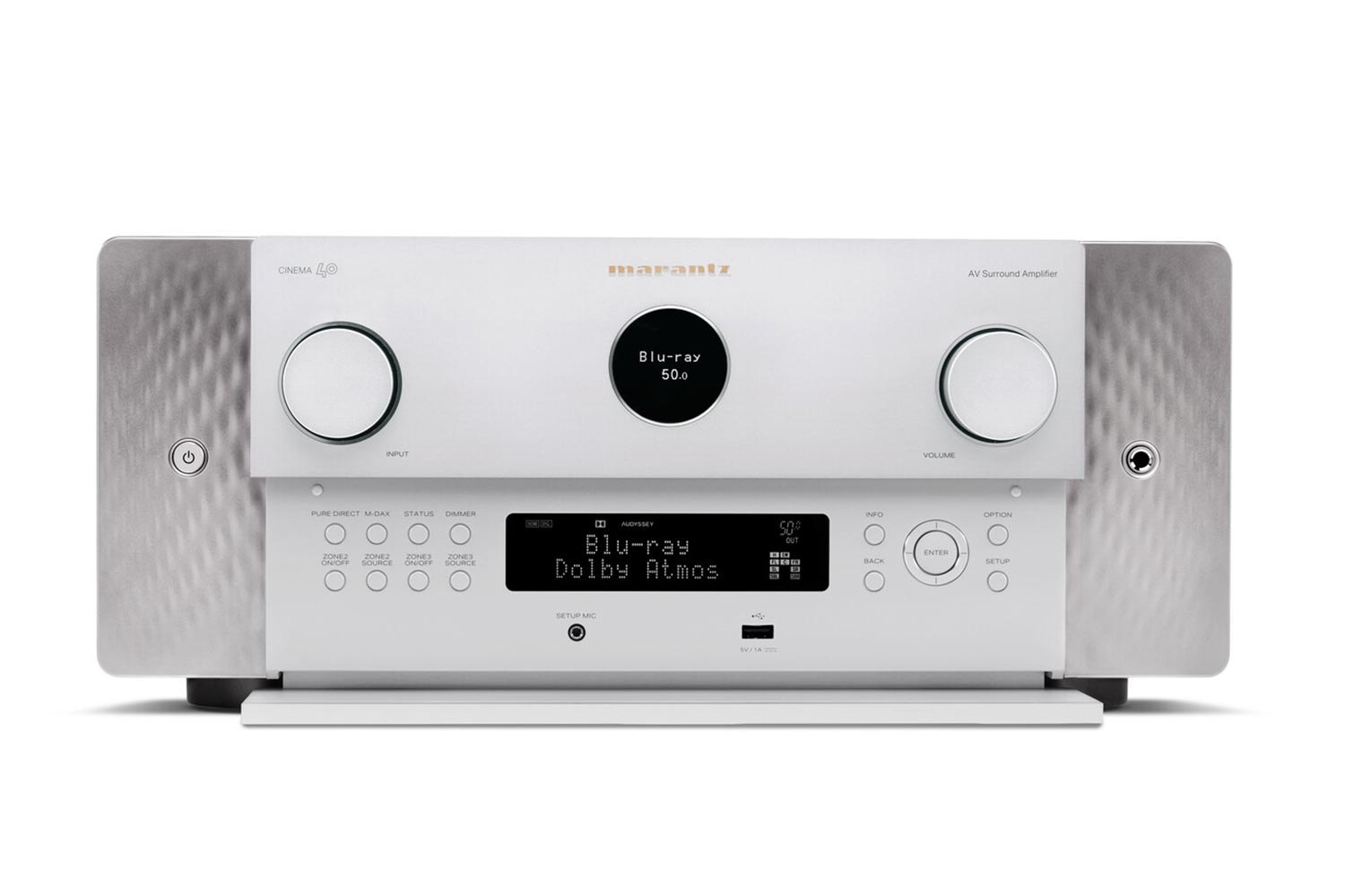 Marantz Cinema 40 Front offen silber