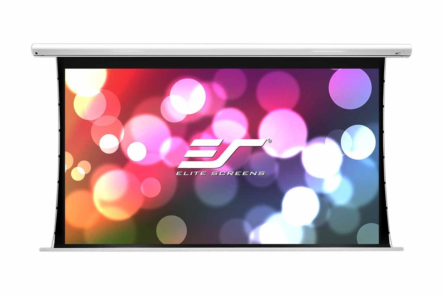Motorleinwand Elite Screens Saker Tension - AcousticPro UHD