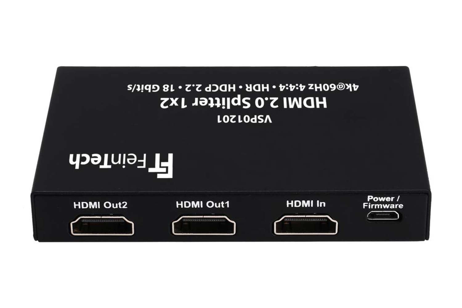 FeinTech VSP01201 HDMI 2.0 Splitter anschlüsse