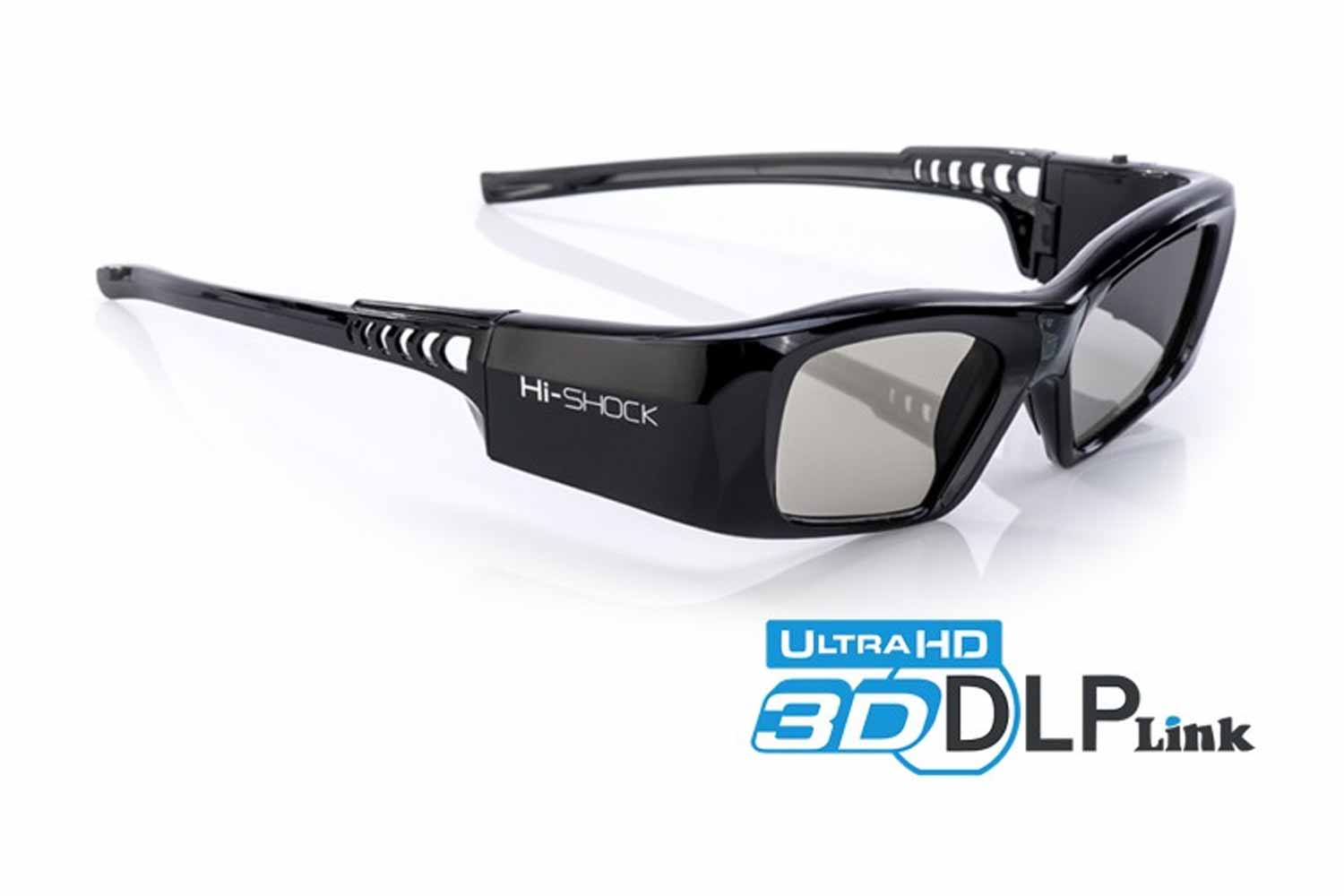 Hi-Shock 3D Brille DLP-Link Black Diamond - slide