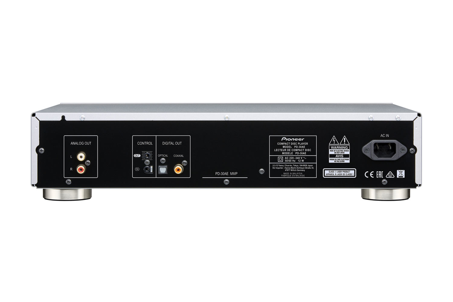 Pioneer PD-30AE Anschlüsse