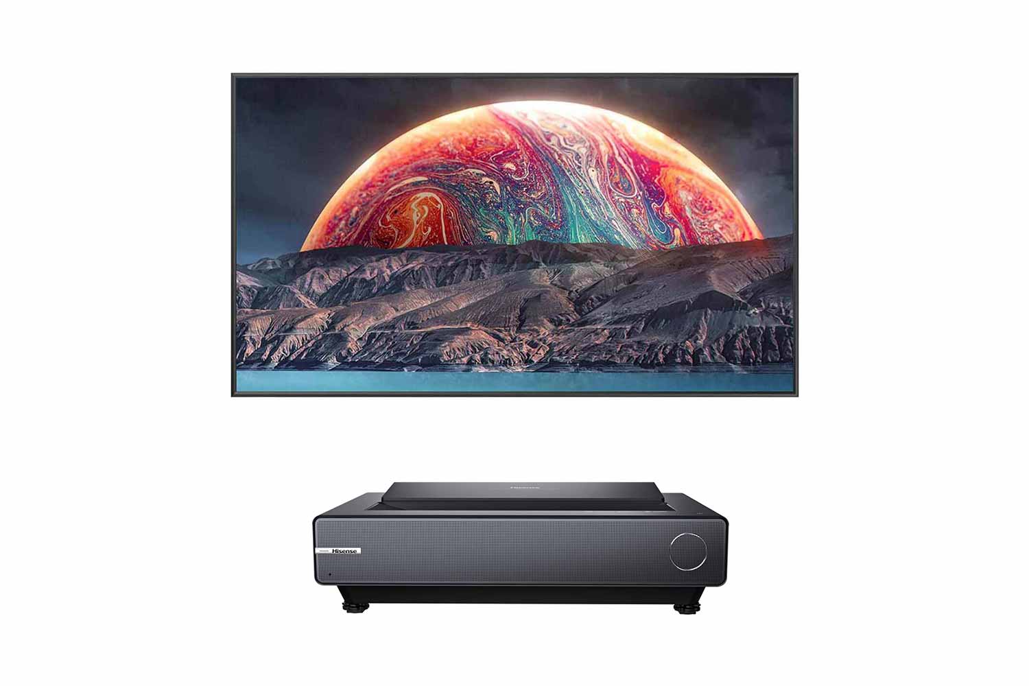 Hisense PX1-Pro mit Cine 100 Bundle
