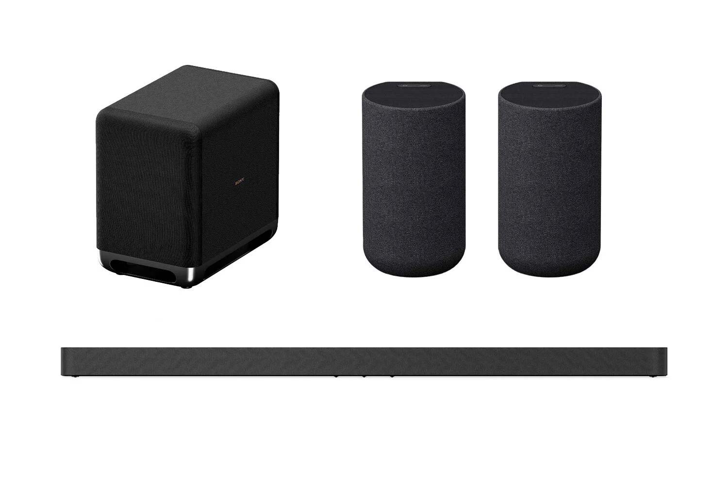 Set: Sony Theatre Bar 9 + SA-RS5 Surround Lautsprecher + SA-SW5 Subwoofer
