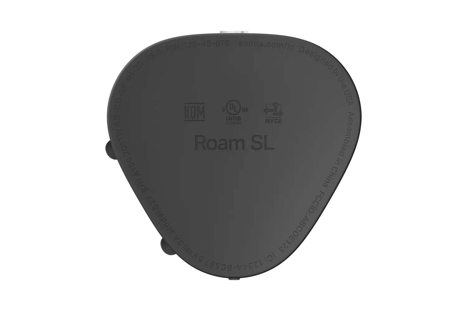 SONOS Roam SL unten schwarz