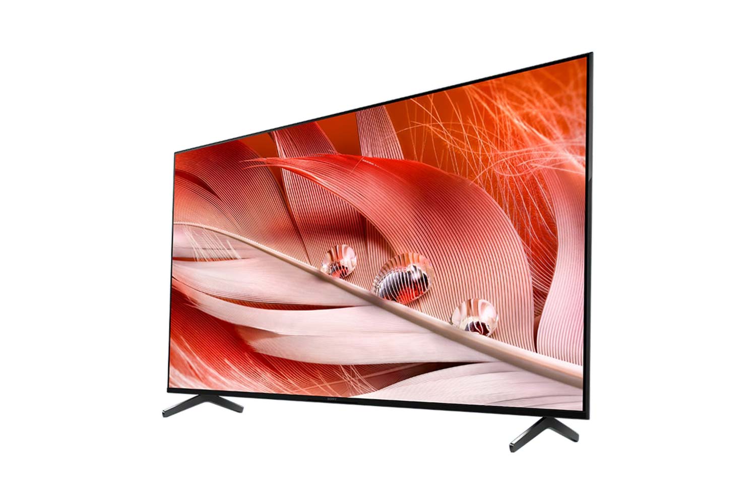 Sony X90J TV front/seite