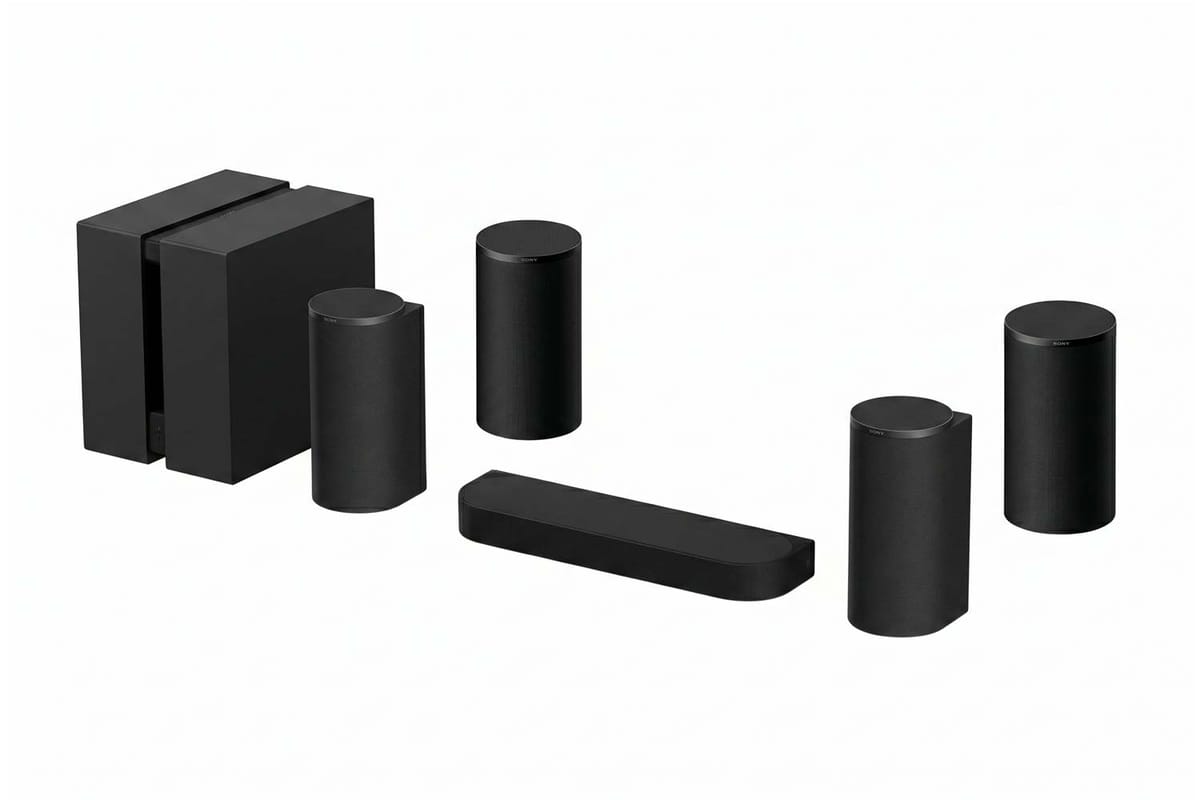 Set: Sony BRAVIA Theatre Trio + SA-RS9 Surround Lautsprecher + SA-SW9 Subwoofer