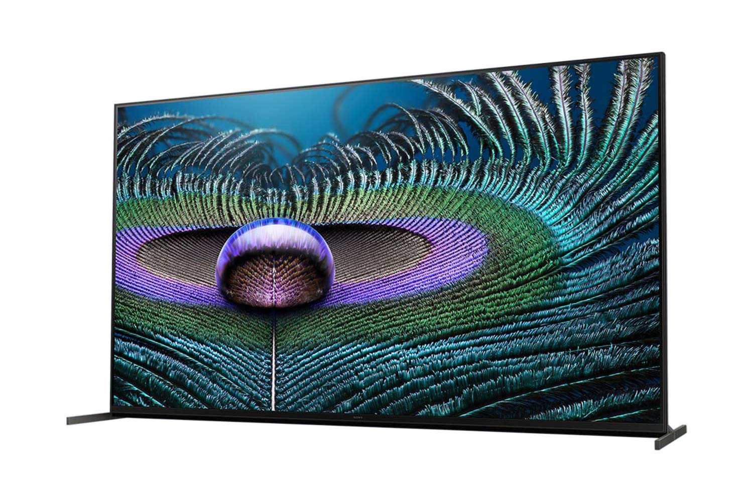 Sony Z9J Fernseher front/seitlich Füße außen