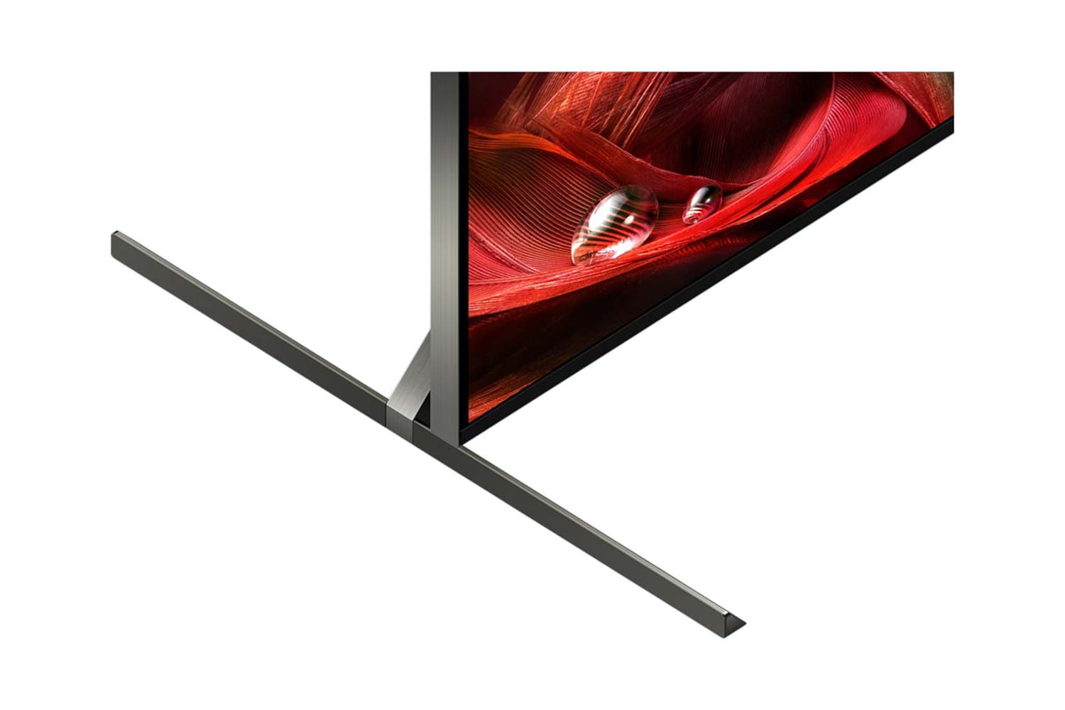 Sony X95J Fernseher Füße schmal