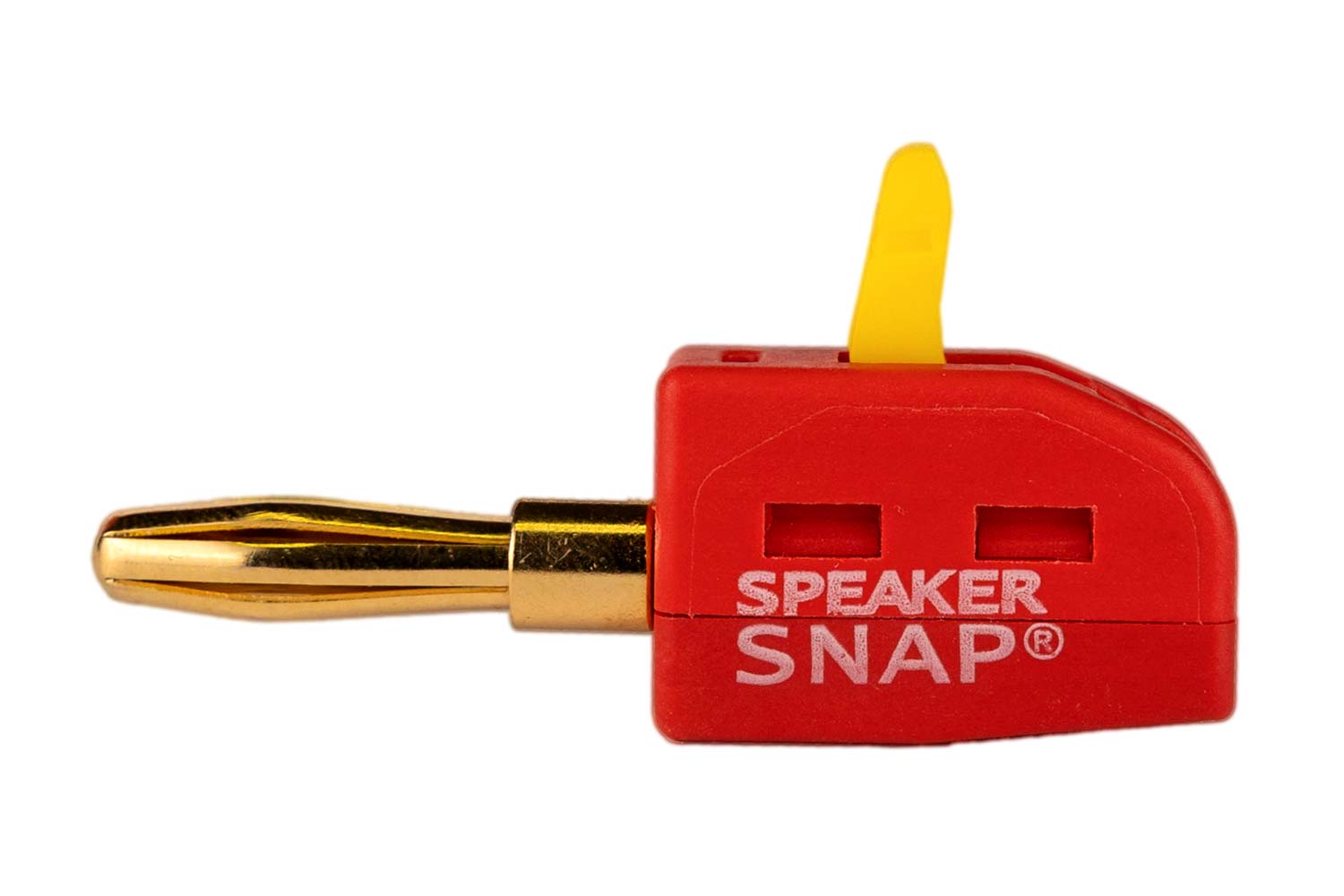 Speaker Snap Bananenstecker Stecker rot