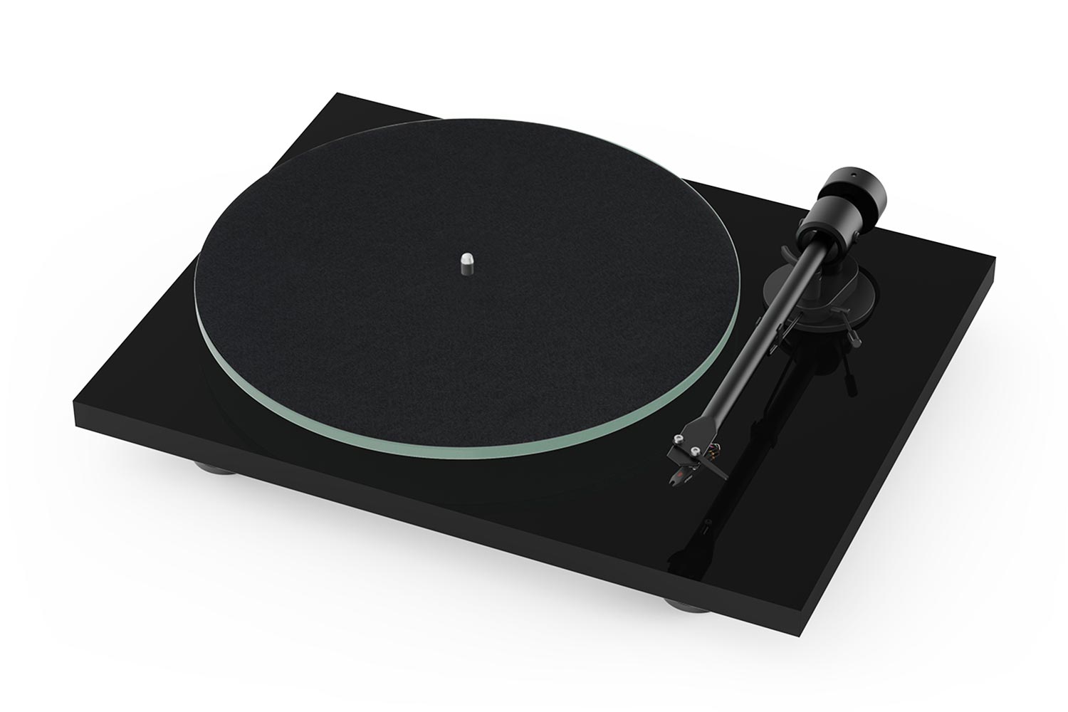 Pro-Ject T1 BT Schwarz mit Filzmatte