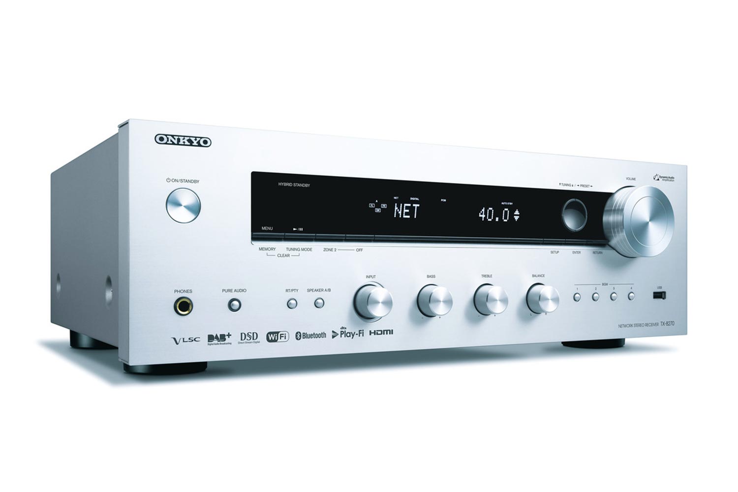 Onkyo TX-8270 Seite silber