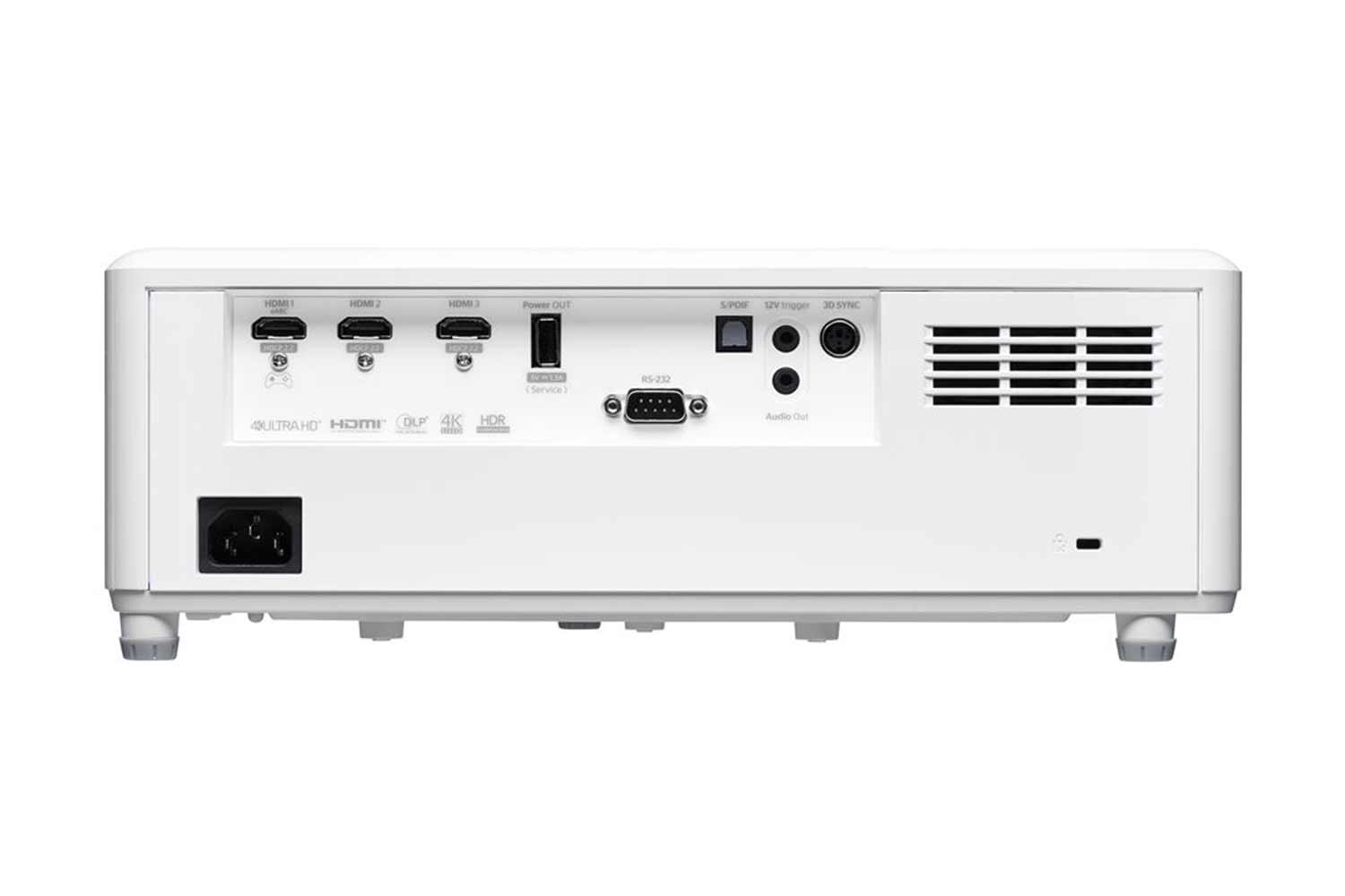 Optoma UHZ45 Rückseite