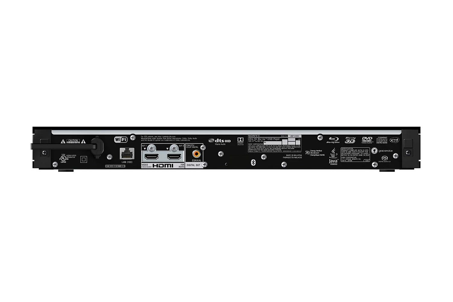 Sony UBP-X800M2 Anschlüsse