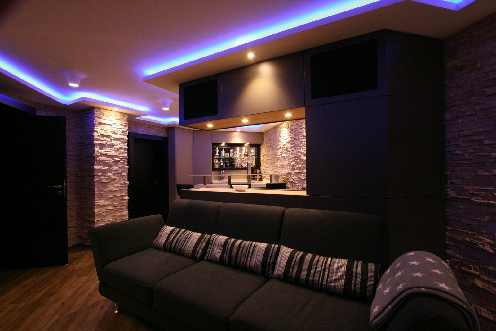 Heimkino Zuhause Heimkino Zuhause romantisch