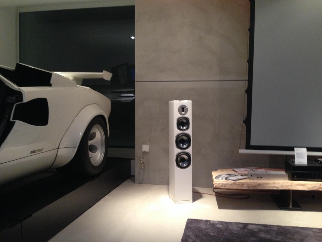 Heimkino Beamer Leinwand