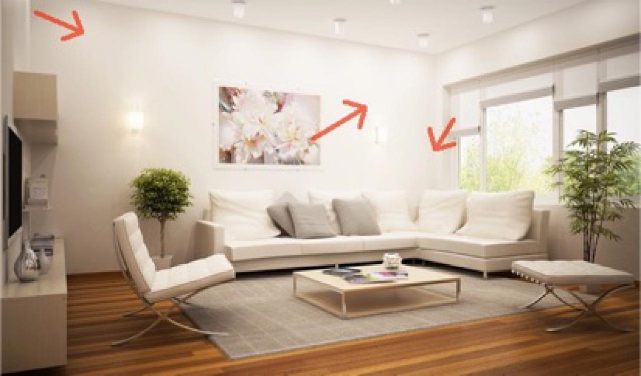 Platz für Heimkino Großbild Bild