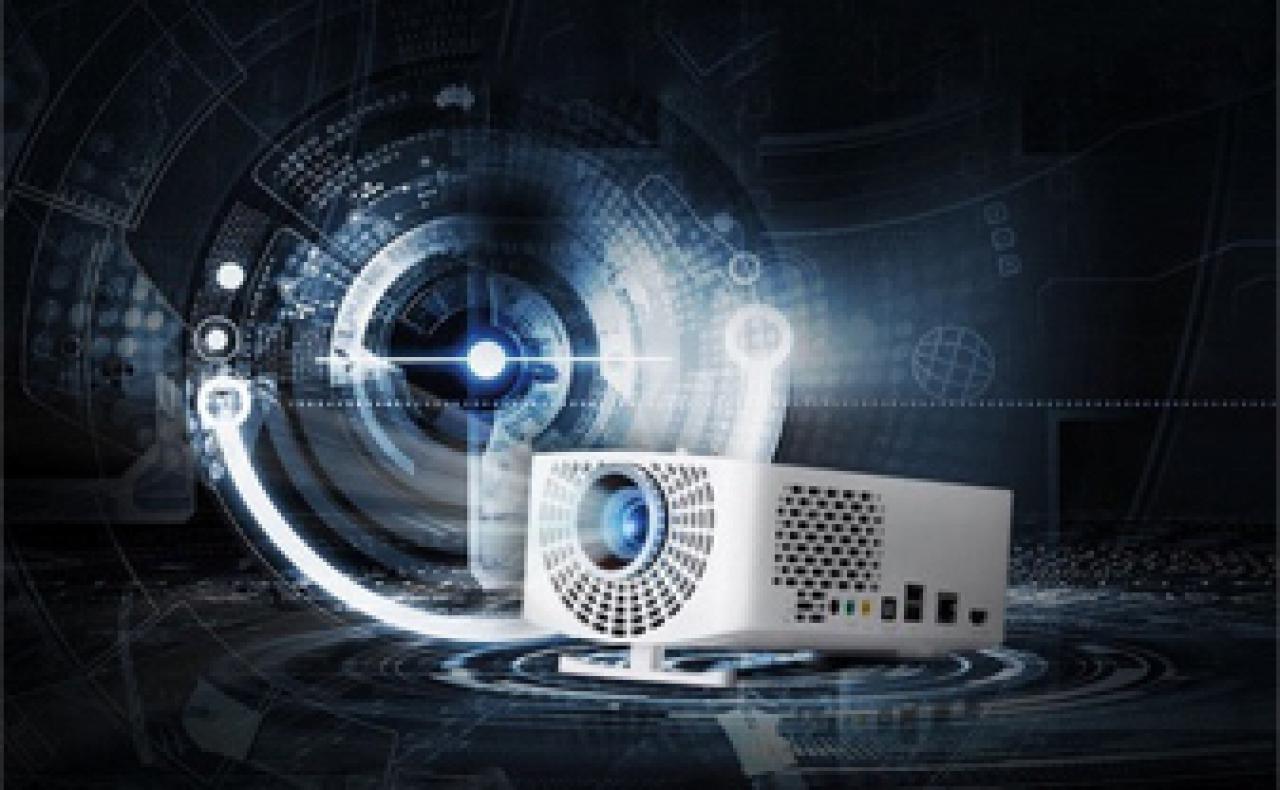 LG Largo LED Heimkino Beamer Bild