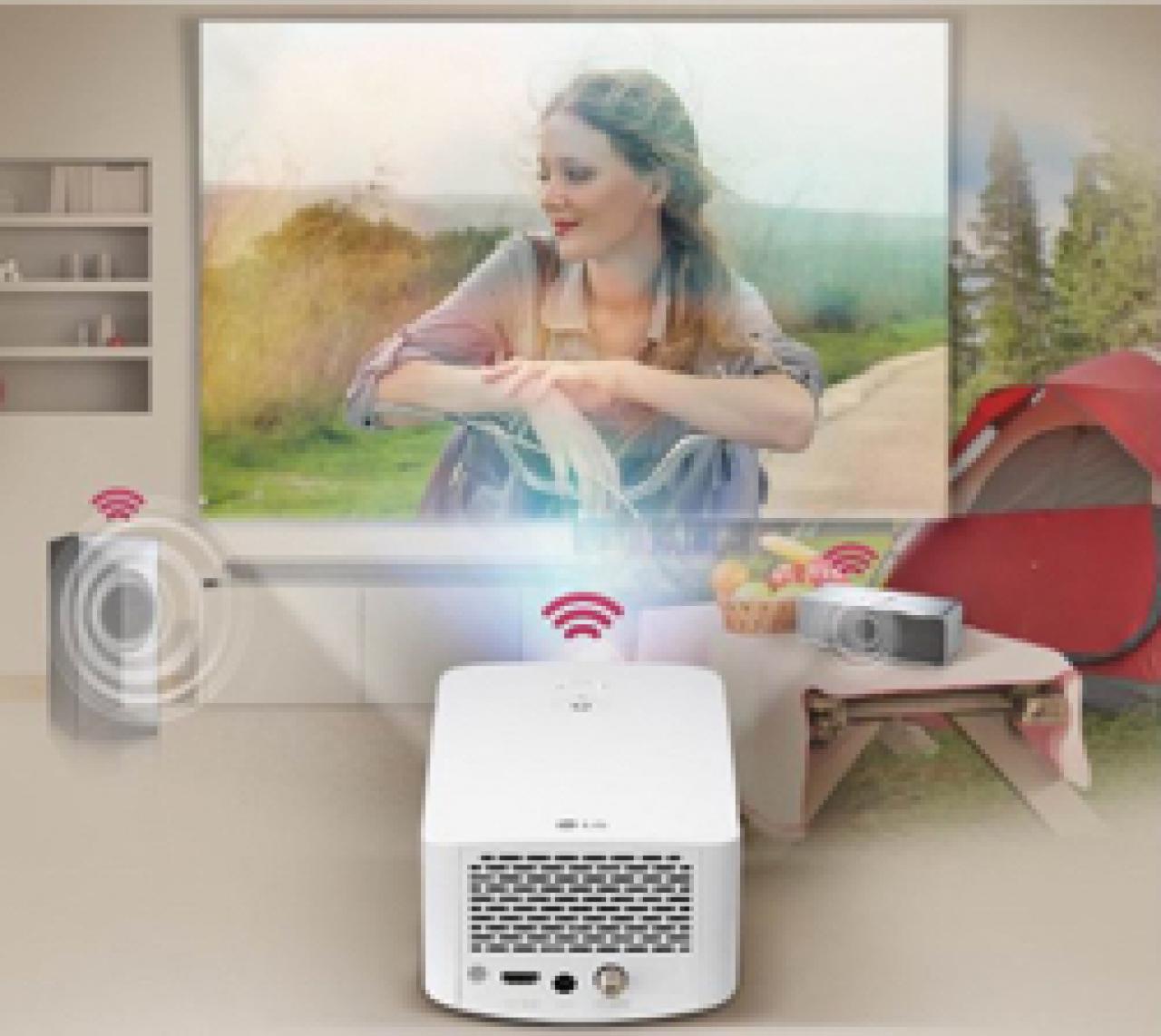 LG Largo Beamer mit BlueTooth Bild