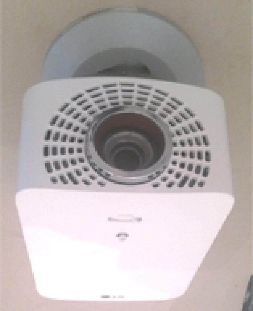 LG Largo an Deckenhalterung Bild