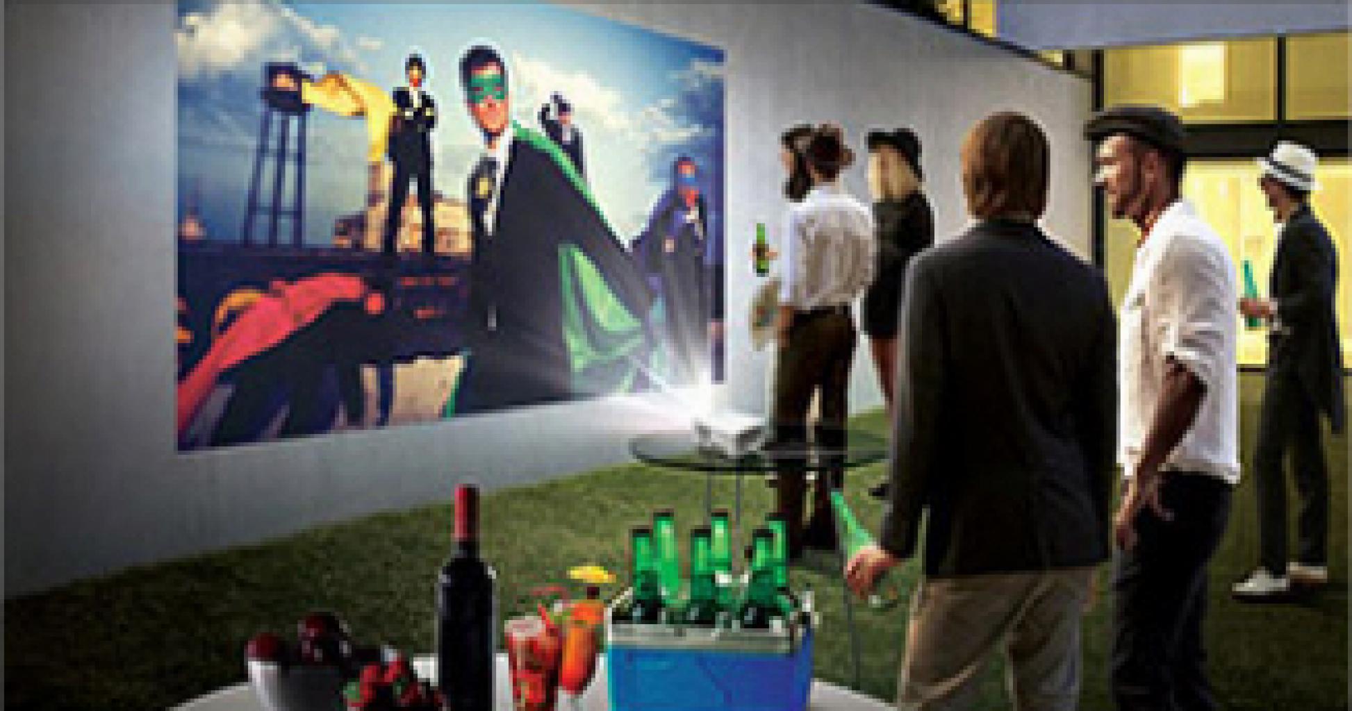 LG Largo Party Beamer Bild