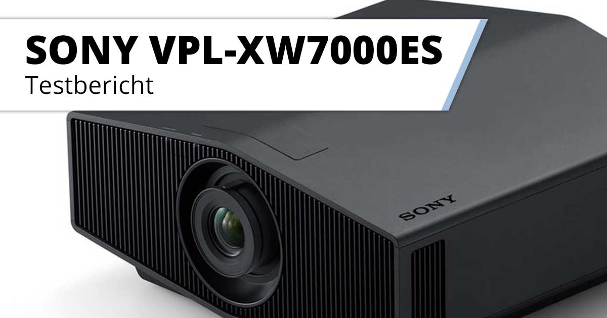 Test: Sony VPL-XW7000 - High End 4K Laser Beamer