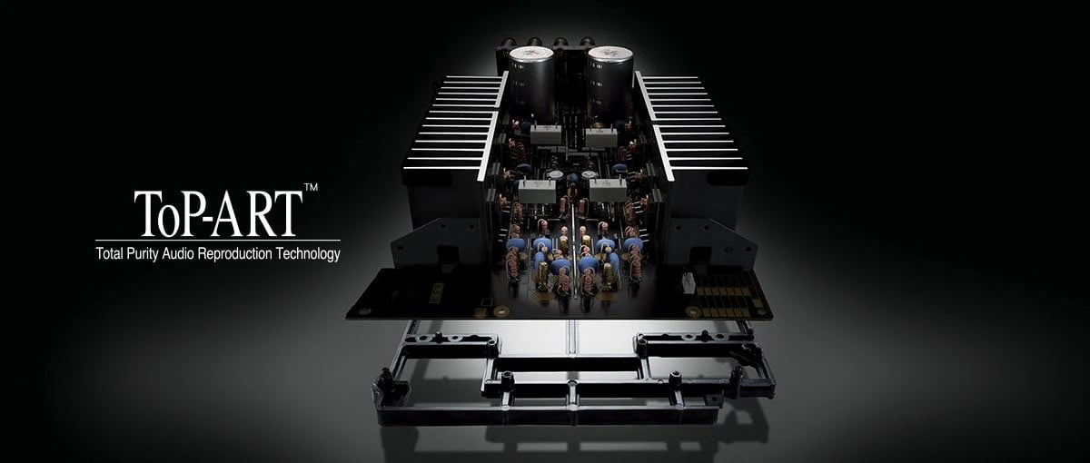 Audioverstärker mit ToP-ART-Technologie, Innenansicht.